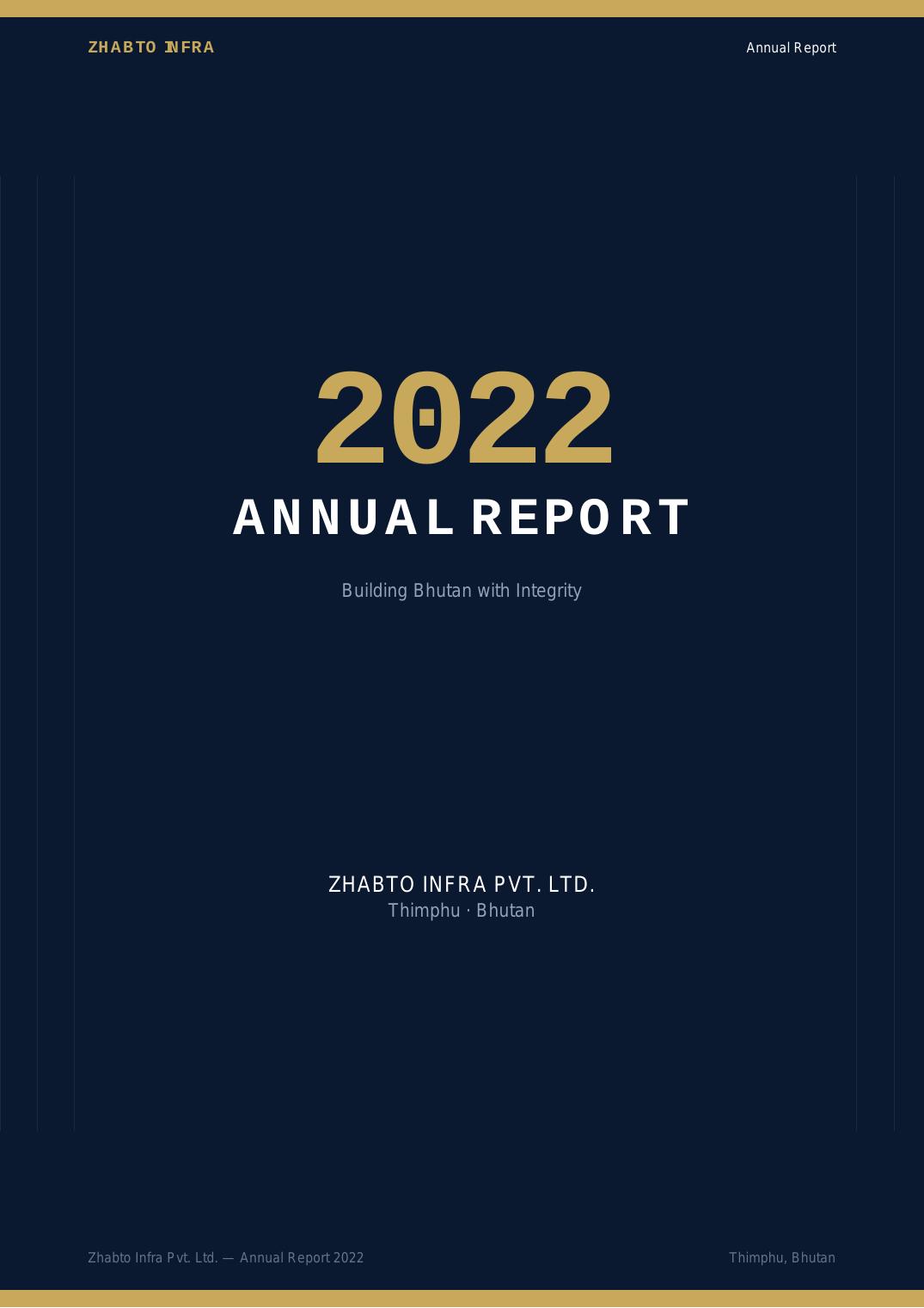 Annual Report 2022 cover