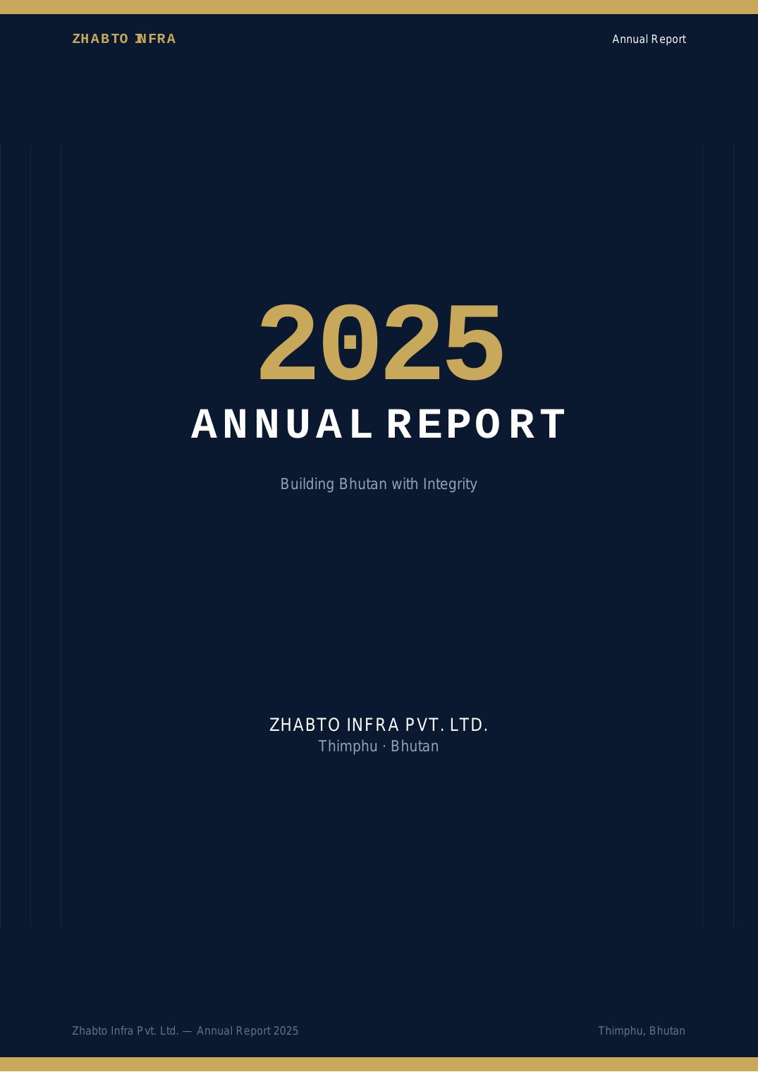 Annual Report 2025 cover